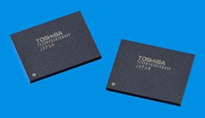 Toshiba начала выпуск 43-нм памяти SLC NAND рекордной плотности